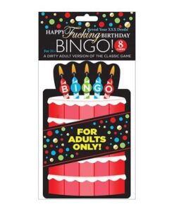 Happy Fucking Birthday Bingo Game