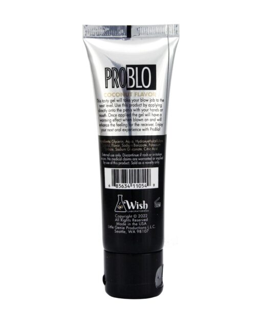 Pro Blo Oral Pleasure Gel - Coconut