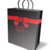 Red Bow With Love Gift Bag