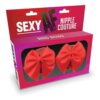 Sexy AF Nipple Couture Bow Pastie - Red