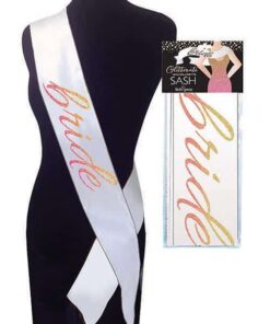 Glitterati Bride Sash