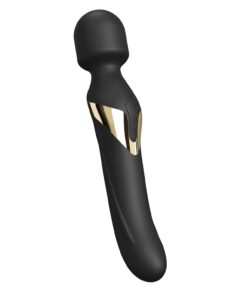 Dorcel Dual Orgasms Wand - Black/Gold