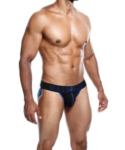 Male Basics Neon Jockstrap Royal SM