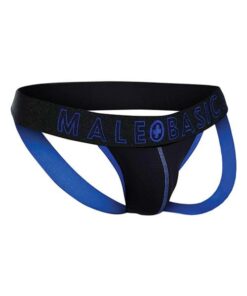 Male Basics Neon Jockstrap Royal SM