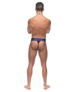 Diamond Mesh Bong Thong Blue L/XL