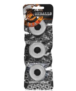 Oxballs Ringer Donut 1 - Clear Pack of 3