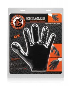 Oxballs Finger Fuck Glove - Black