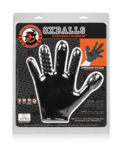 Oxballs Finger Fuck Glove - Black