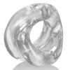 Oxballs Meat Padded Cock Ring - Clear