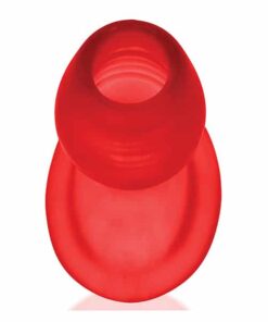 Oxballs Glowhole 2 Hollow Buttplug w/LED Insert Large - Red Morph