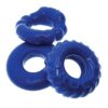 Oxballs Bonemaker 3 Pack Cockring Kit - Pool blue