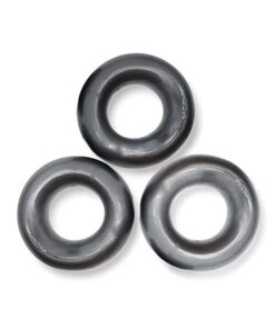 Oxballs Fat Willy 3 Pack Jumbo Cock Rings - Steel