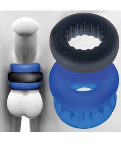 Oxballs UltraCore Ball Stretcher w/Axis Ring - Blue Ice