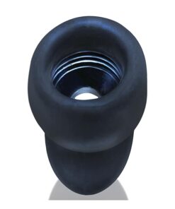 Oxballs Morphhole 2 Gaper Plug Large - Black Ice