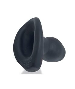 Oxballs Morphhole 1 Gaper Plug Small - Black Ice