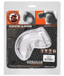 Oxballs Cock Lock Cock Cage - Clear