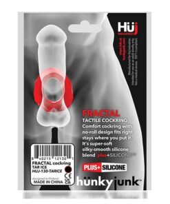 Hunky Junk Fractal Cockring - Tar Ice