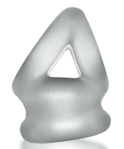 Oxballs Tri Squeeze Cocksling & Ballstretcher - Clear Ice