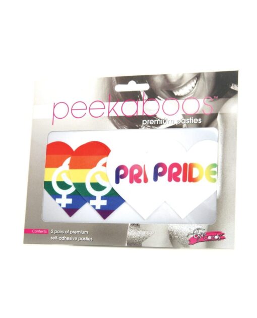 Peekaboos Pride Hearts - Pack of 2