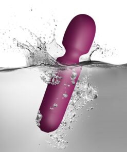 SugarBoo Playful Passion Wand Vibrator - Burgundy