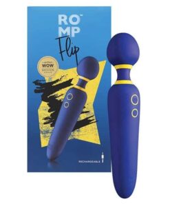 ROMP Flip Wand Massager - Blue