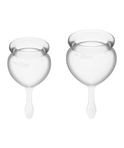 Satisfyer Feel Good Menstrual Cup - Transparent