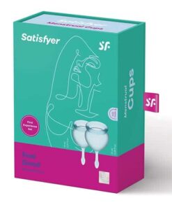 Satisfyer Feel Good Menstrual Cup - Light Blue