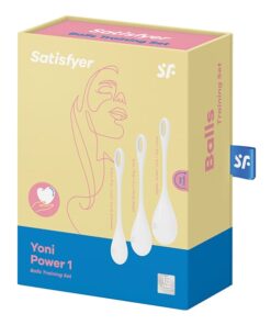 Satisfyer Yoni Power 1 Balls Training Set - White