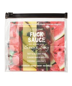 Fuck Sauce Flavored Water Based Personal Lubricant Variety 4 Pack - 2 oz Each