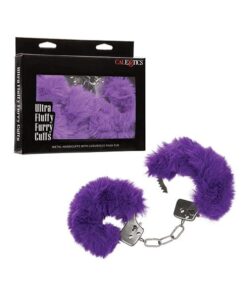 Ultra Fluffy Furry Cuffs - Purple