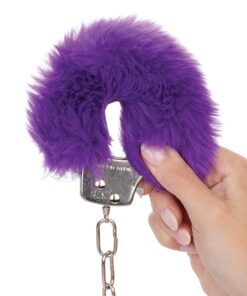 Ultra Fluffy Furry Cuffs - Purple