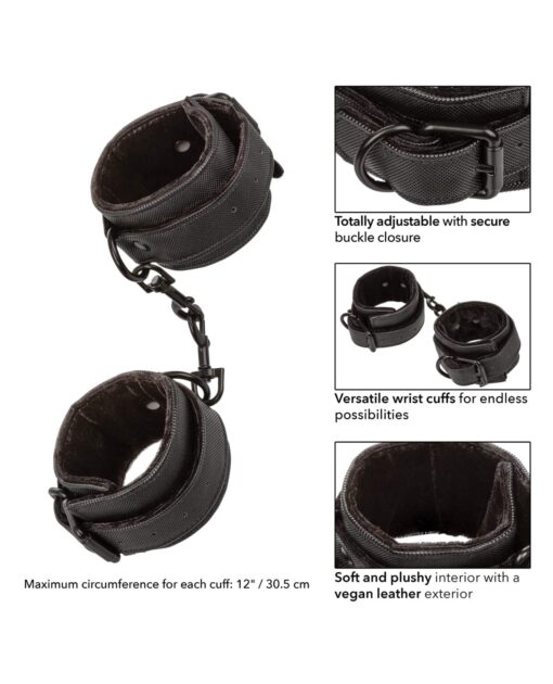 Boundless Wrist Cuffs - Black