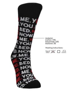 Shots Sexy Socks You, Me, Bed, Now - Male