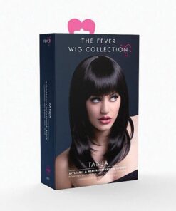 Smiffy The Fever Wig Collection Tanja - Black