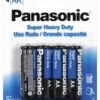 Panasonic Super Heavy Duty Battery AA - 4 Pack