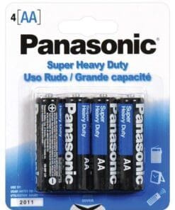 Panasonic Super Heavy Duty Battery AA - 4 Pack