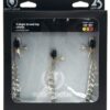 Spartacus Y-Style Broad Tip Nipple Clamps & Clit Clamp