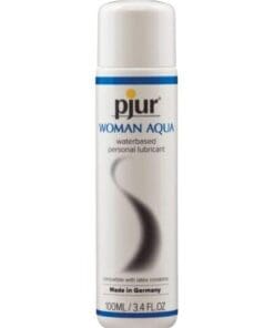 Pjur Woman Aqua Water Based Personal Lubricant - 100 ml Bottle