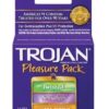 Trojan Pleasure Pack Condoms - Box of 3