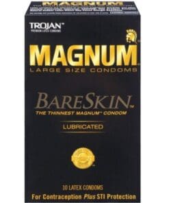 Trojan Magnum Bareskin Condoms - Box of 10