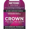 Crown Lubricated Condoms - Box of 3