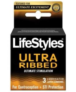 Lifestyles Ultra Ribbed - Box of 3