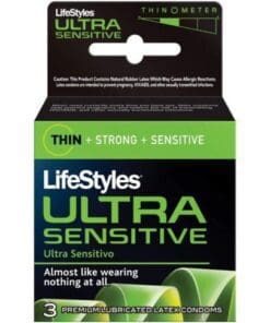 Lifestyles Ultra Sensitive - Box of 3