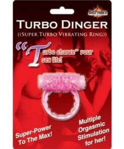 Humm Dinger Turbo Vibrating Cockring - Magenta