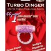 Humm Dinger Turbo Vibrating Cockring - Purple