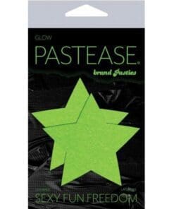 Pastease Star - Glow in the Dark Green O/S