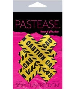 Pastease Caution Cross - Black/Yellow O/S