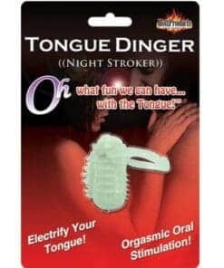 Tongue Dinger - Glow in the Dark Night Stroker