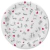 7" Dirty Dishes Position Plates - Bag of 8