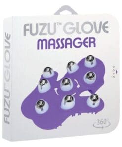 Fuzu Glove Massager - Neon Purple